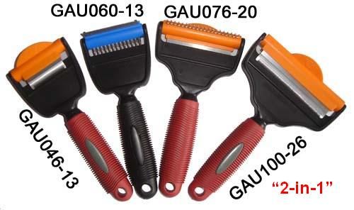 Pet de-sehdding tool 2-in-1 